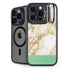 Pastel Marble iPhone 14 Pro Kickstand Case